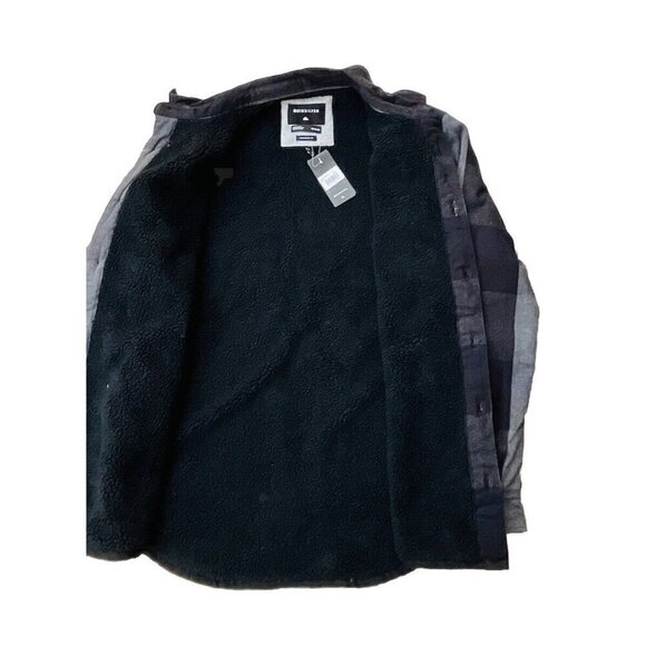 QuikSilver Men's Miho Stones SHERPA Long Sleeve Over Shirt Size M - Picture 3 of 16